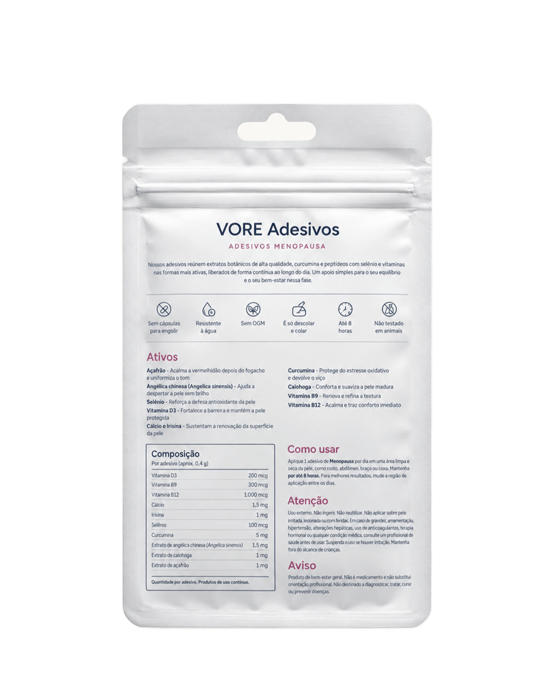 Adesivos Menopausa